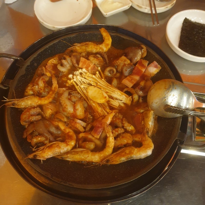 쭈삼새 쌈 싸 먹기